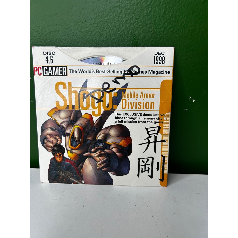 PC Gamer Demo Disc 4.6 Dec 1998 Shogo Mobile Armor Division Need for Speed III